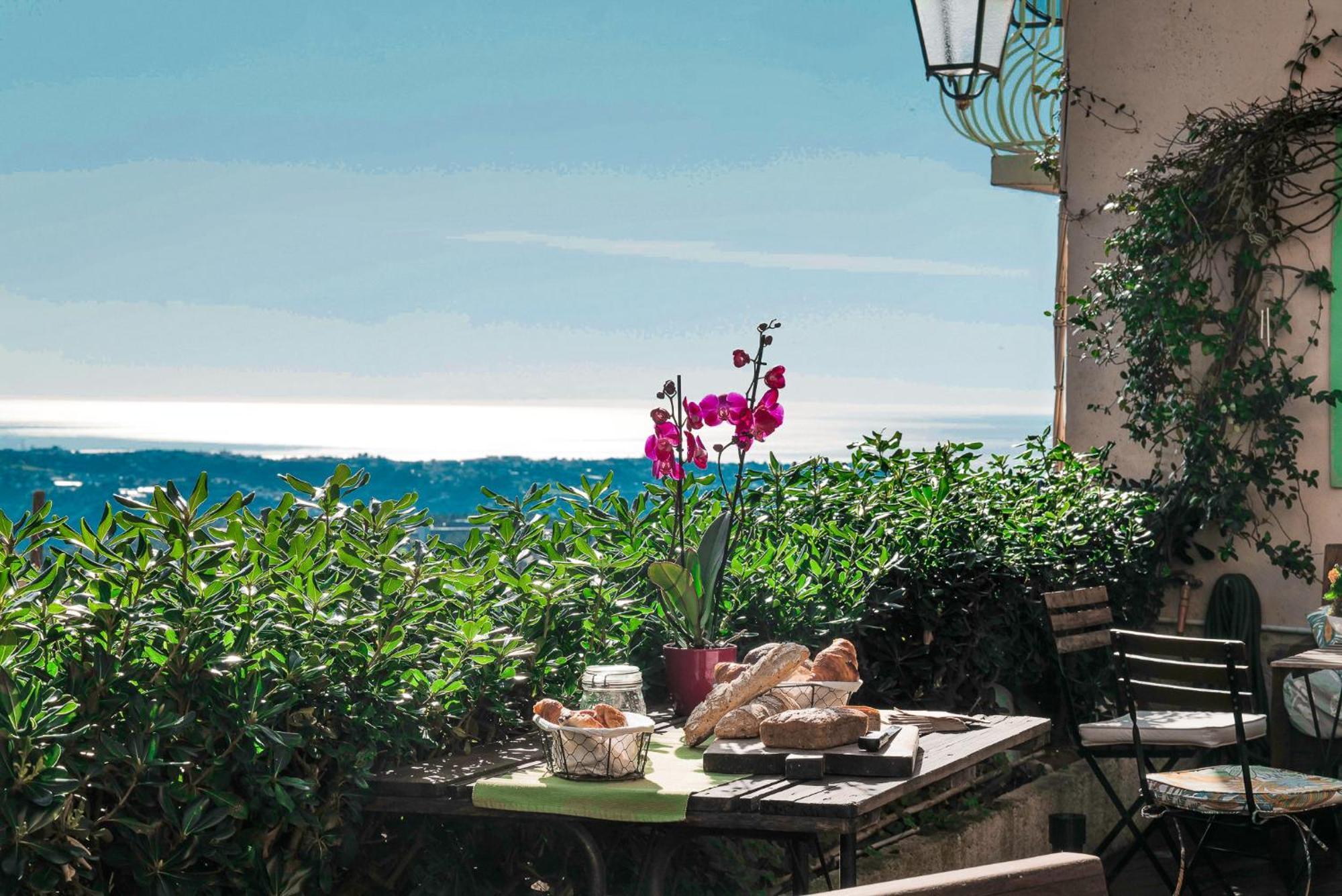 Saint-Jeannet  The Frogs' House - Yoga Retreat Bed & Breakfast エクステリア 写真
